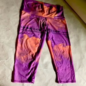 Purple haze teeki capris